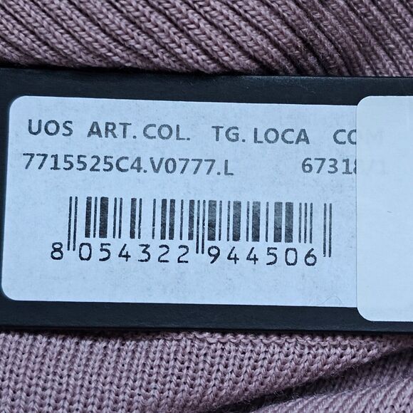 Stone Island Sweater Lavender 7715525C4 2022 Roll Neck Knit size Large $533 NWT - Picture 3 of 7